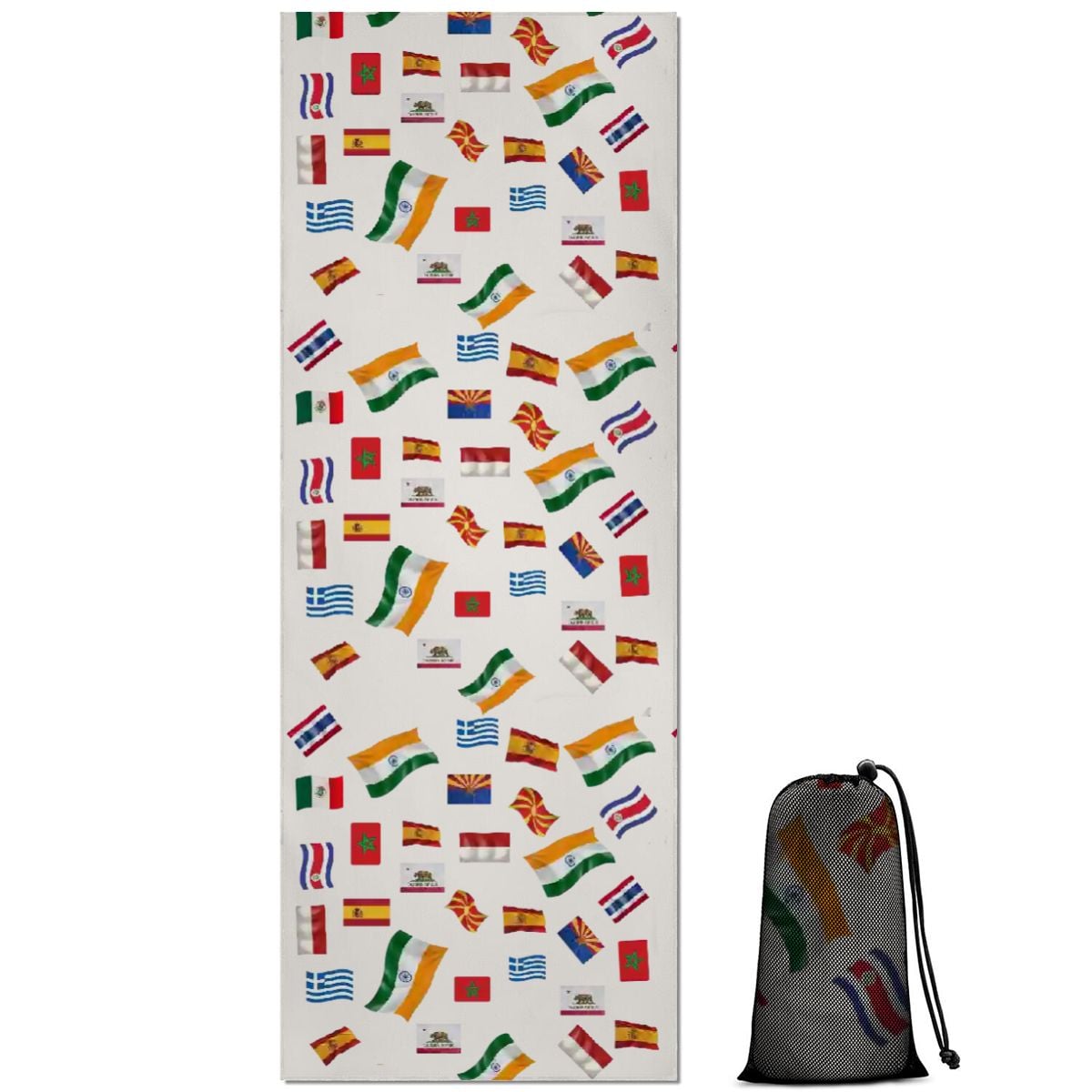 WanderWell Quick-Dry Yoga and Fitness Towel - Respectez Le Code