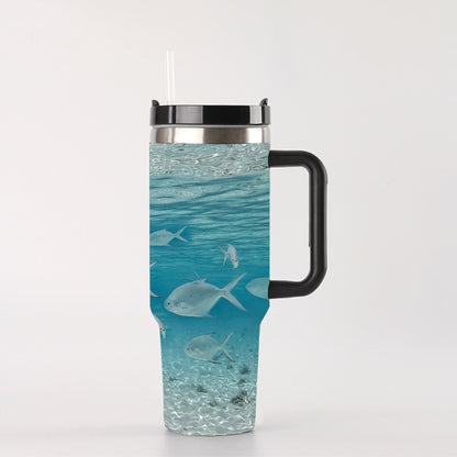 Ocean Drift 40 oz Tumbler - Respectez Le Code