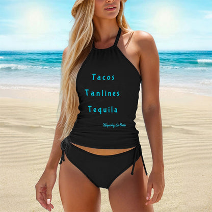 Tropical Trio Tankini Set