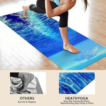 WanderWell Quick-Dry Yoga and Fitness Towel - Respectez Le Code