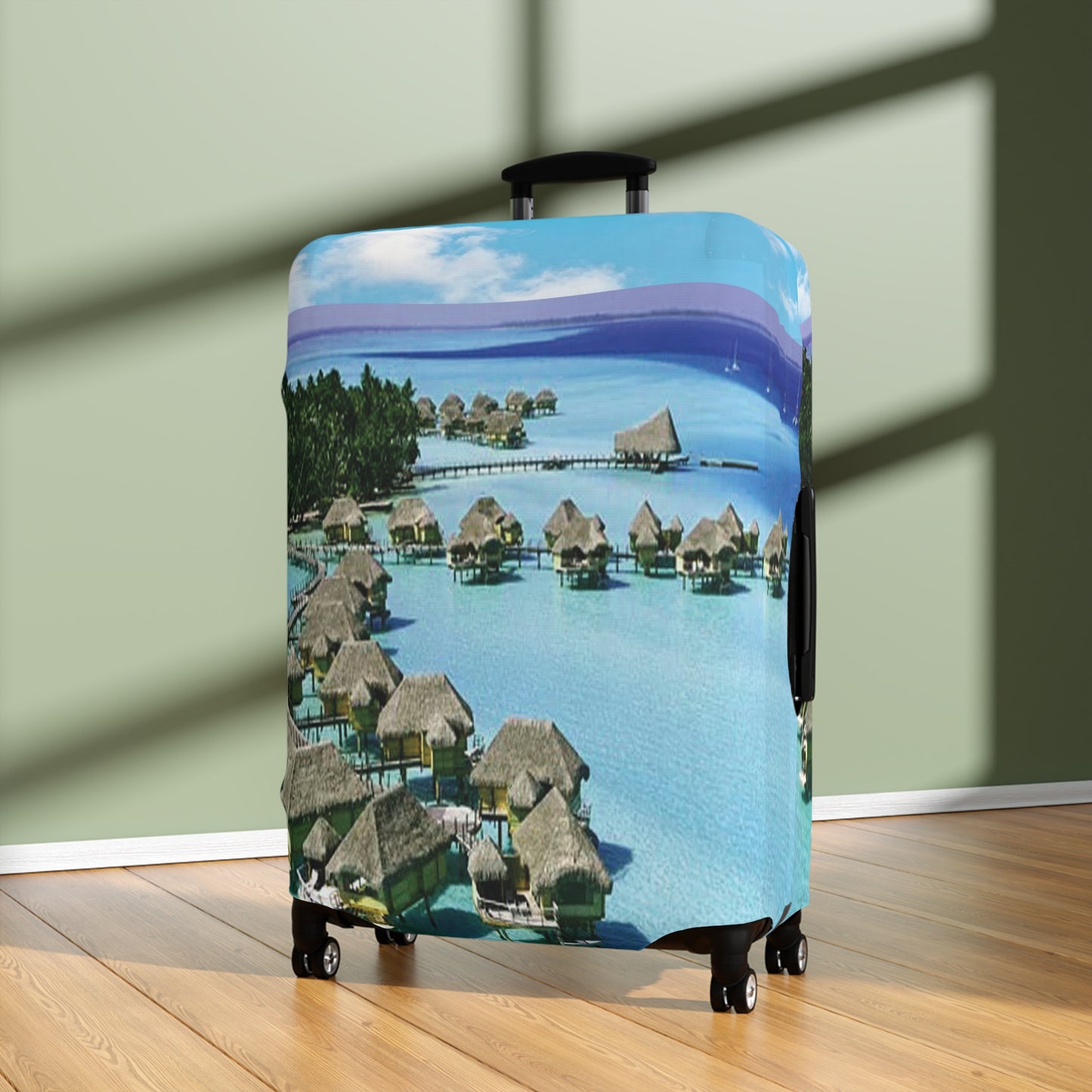 Island Escape Luggage Cover