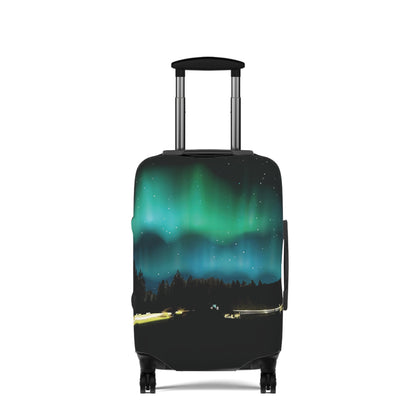 Aurora Sky Luggage Cover - Respectez Le Code
