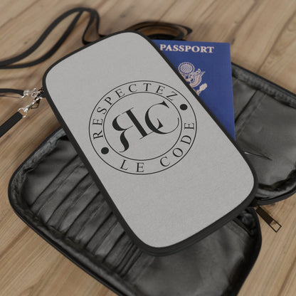 RLC Logo Passport Wallet - Respectez Le Code