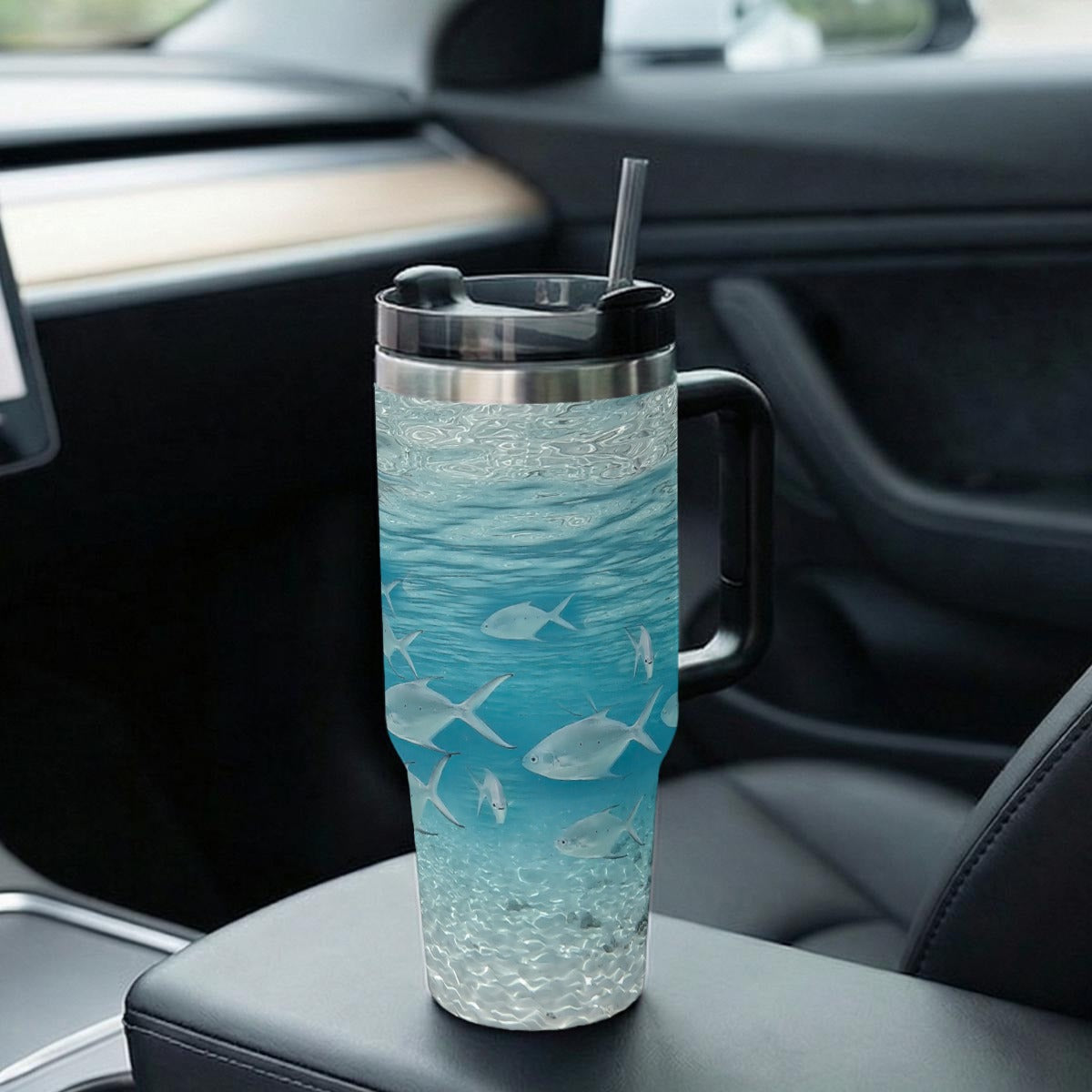 Ocean Drift 40 oz Tumbler - Respectez Le Code