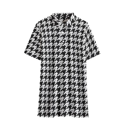 All-Over Print Men's Polo Shirt | Birdseye