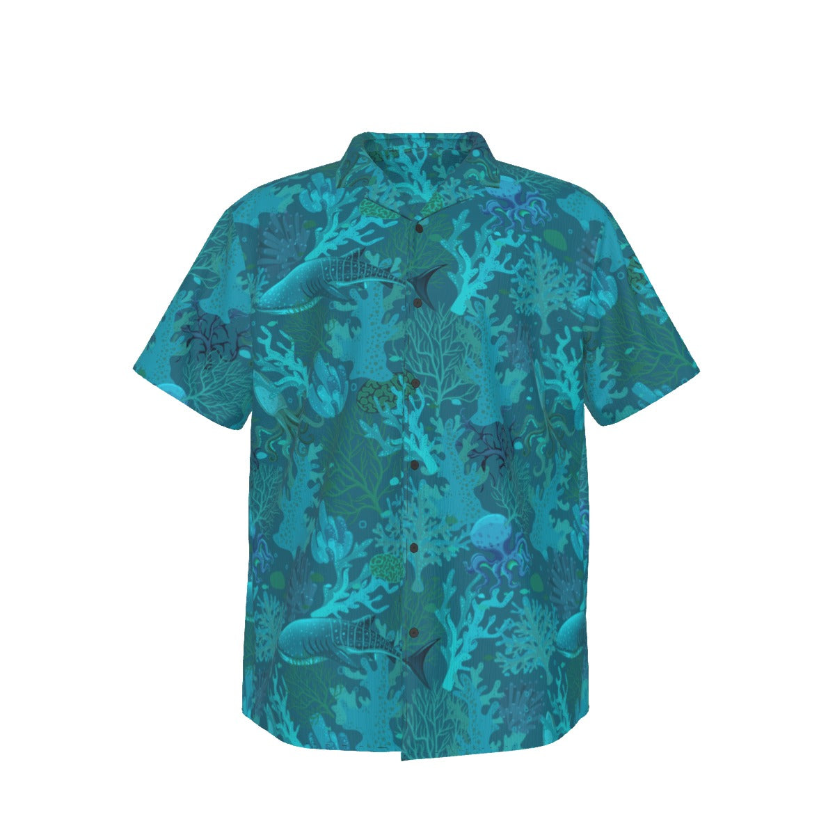 All-Over Print Men's Hawaiian Shirt