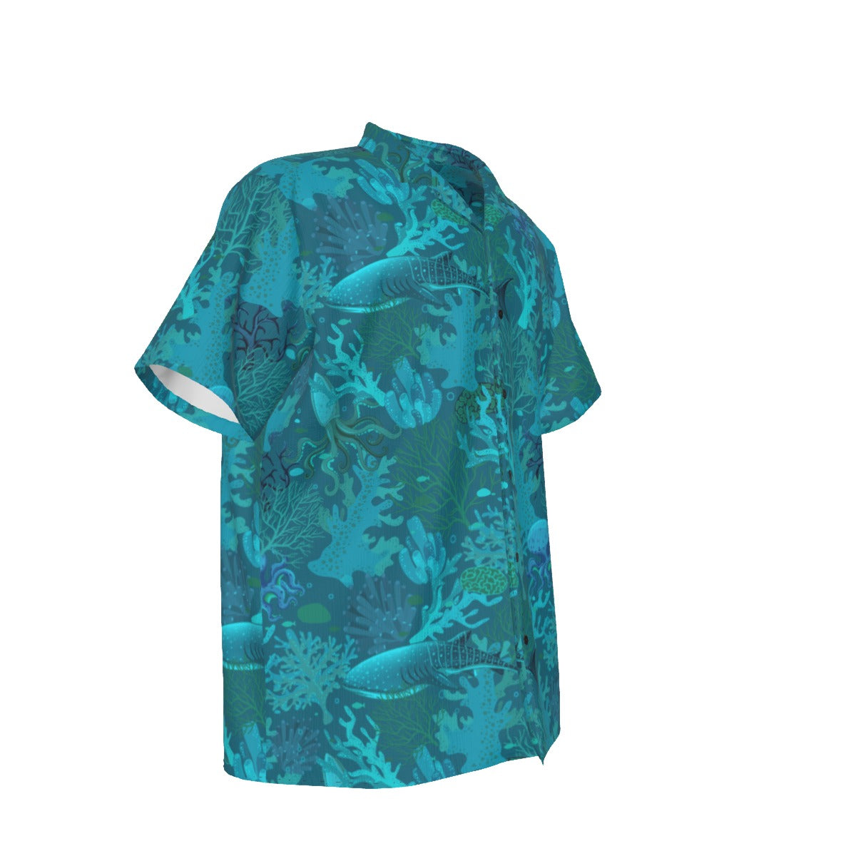 All-Over Print Men's Hawaiian Shirt