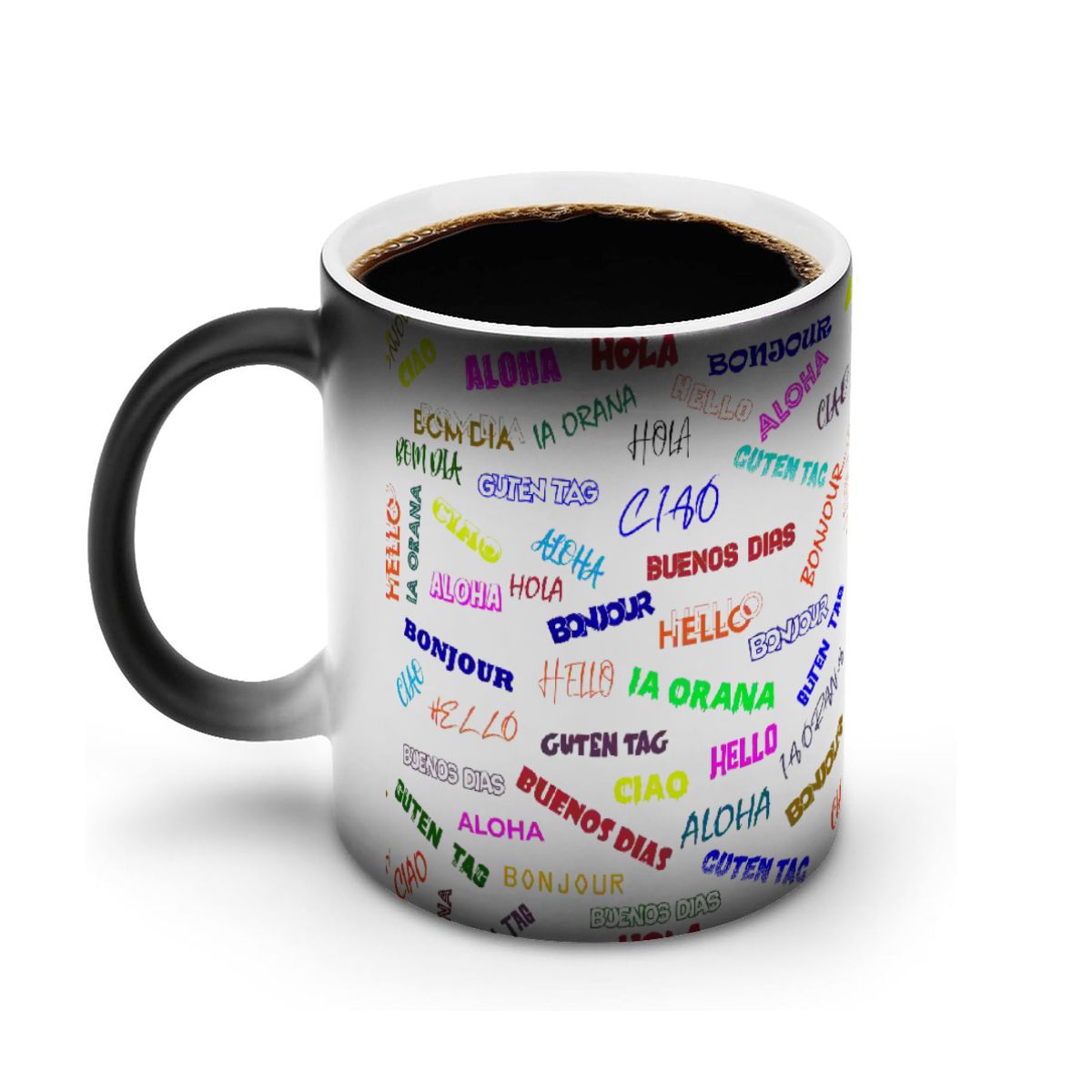 Colorful Language Color-Changing Mug - Respectez Le Code