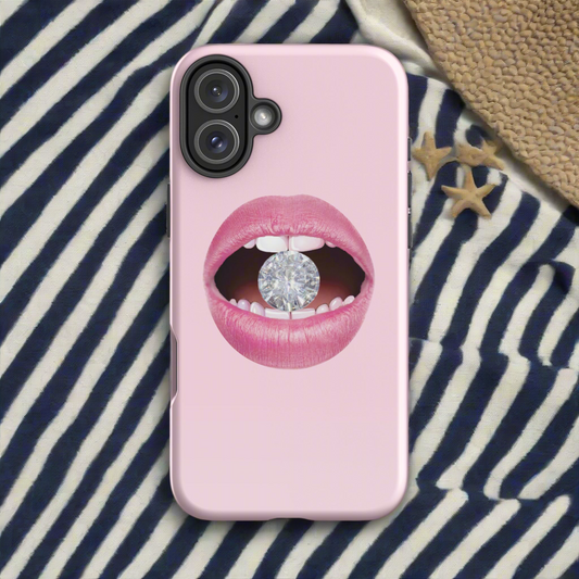 Crystal Glam Tough Case for iPhone® - Respectez Le Code
