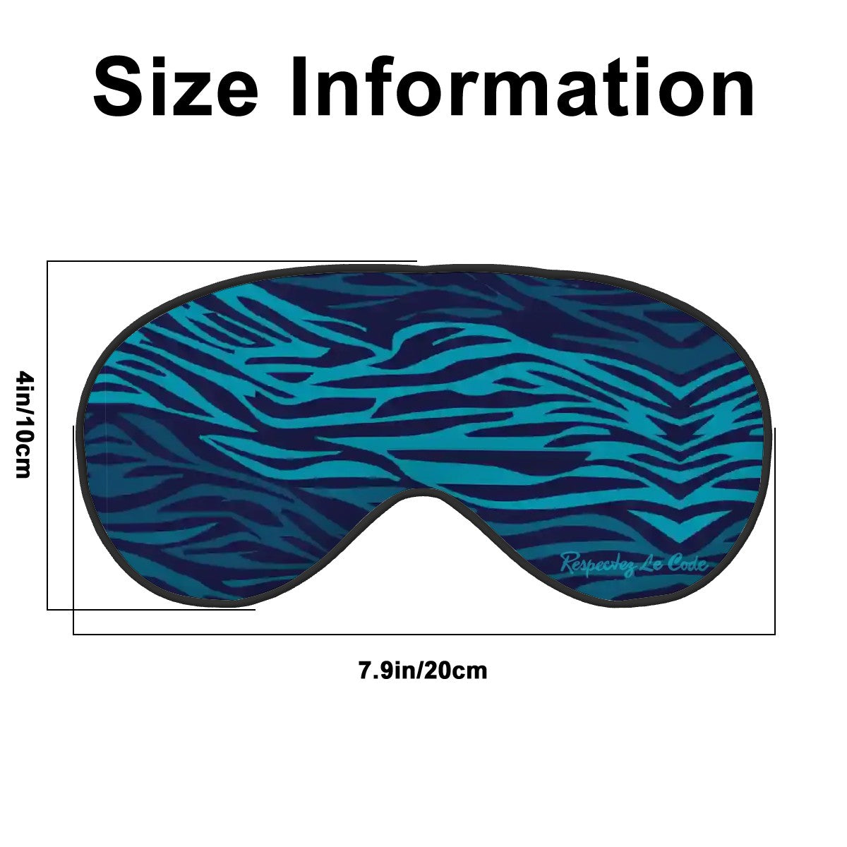Le Tigre Sleep Mask - Respectez Le Code