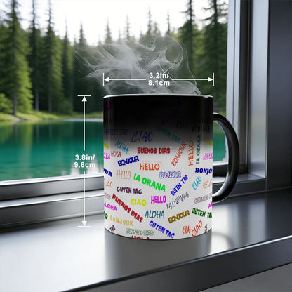 Colorful Language Color-Changing Mug - Respectez Le Code