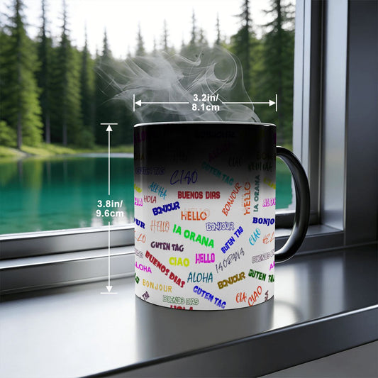 Colorful Language Color-Changing Mug - Respectez Le Code