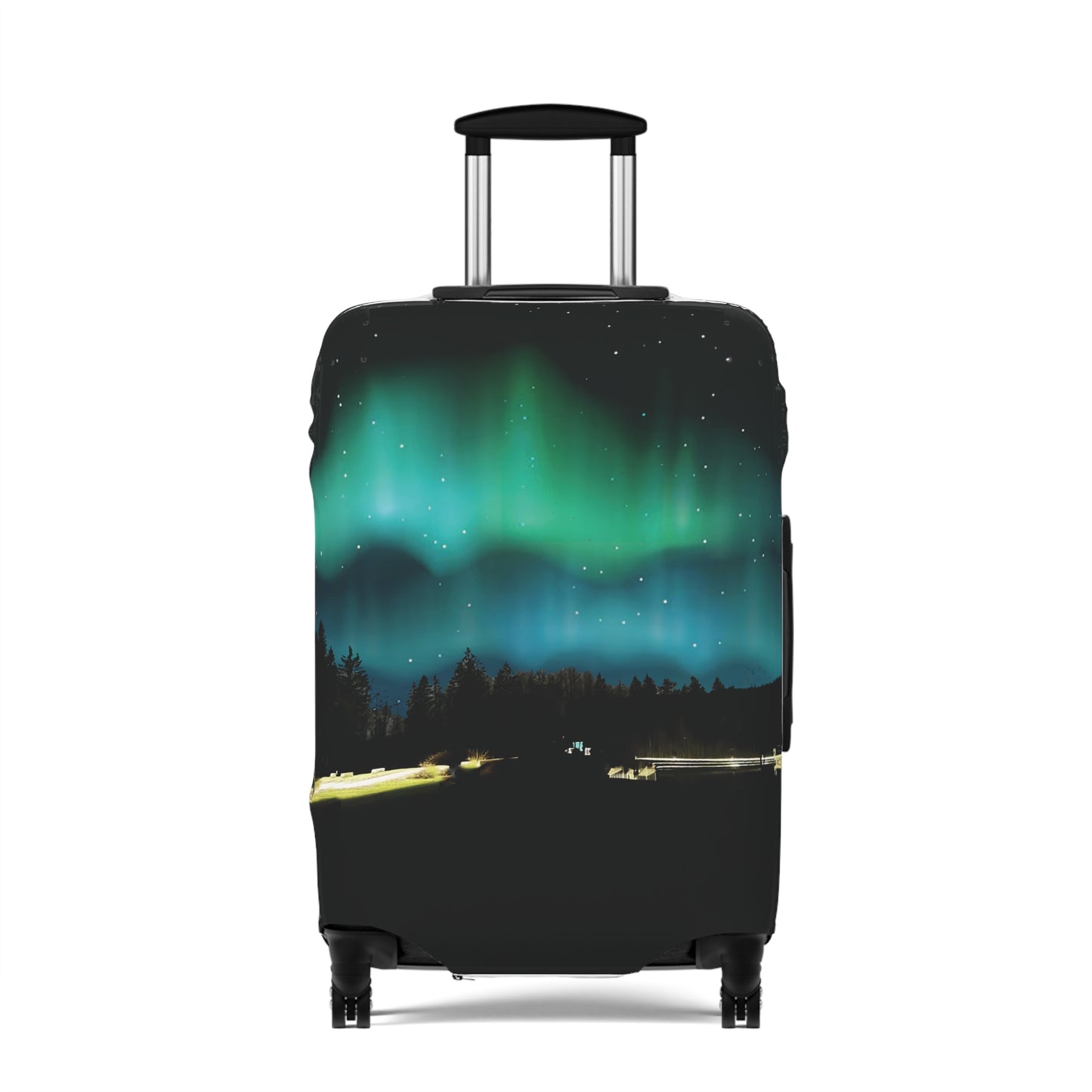 Aurora Sky Luggage Cover - Respectez Le Code