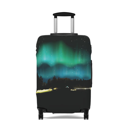 Aurora Sky Luggage Cover - Respectez Le Code