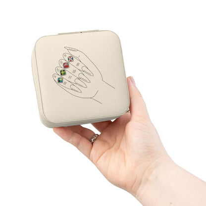 Caribbean Keepsake Travel Jewelry Case - Respectez Le Code