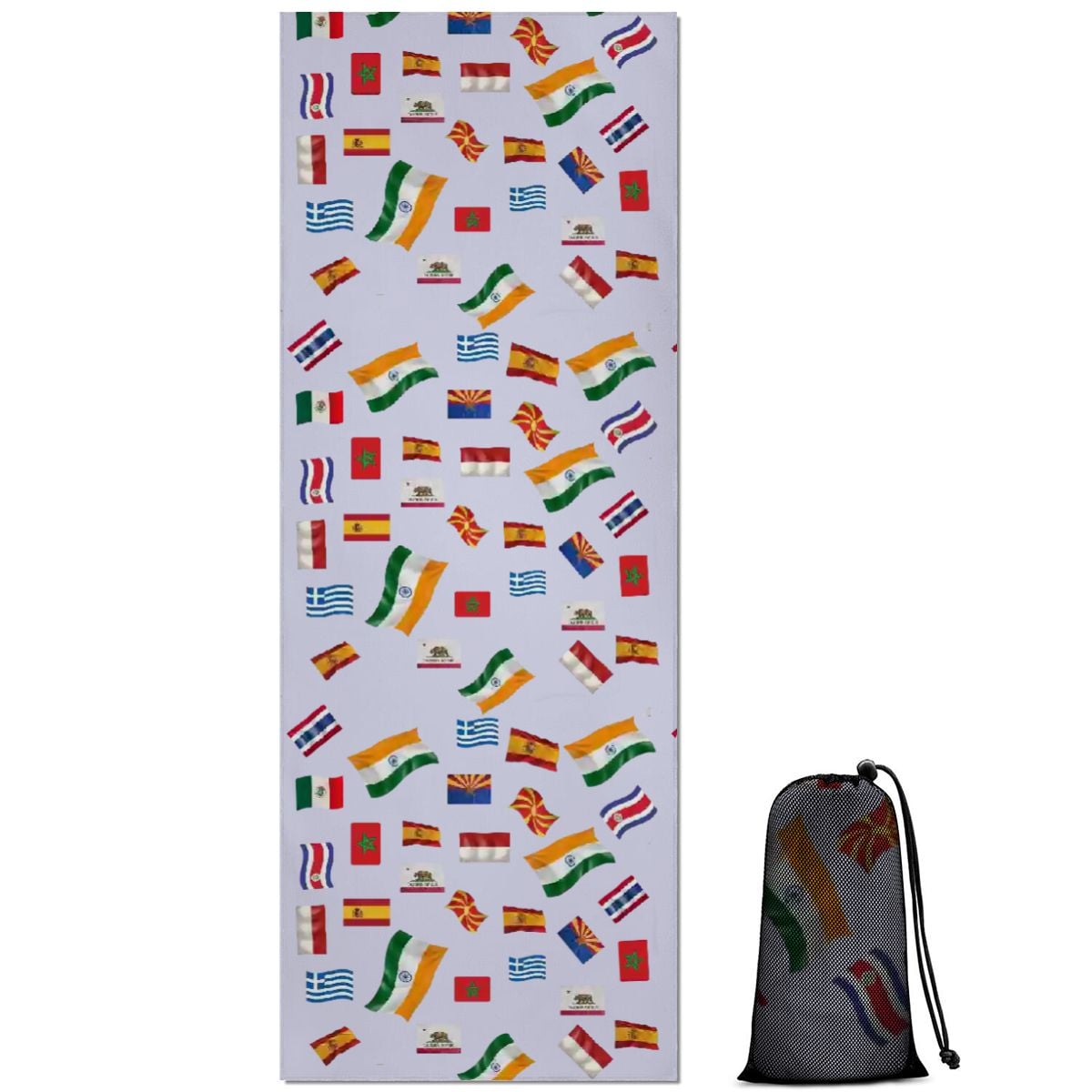 WanderWell Quick-Dry Yoga and Fitness Towel - Respectez Le Code