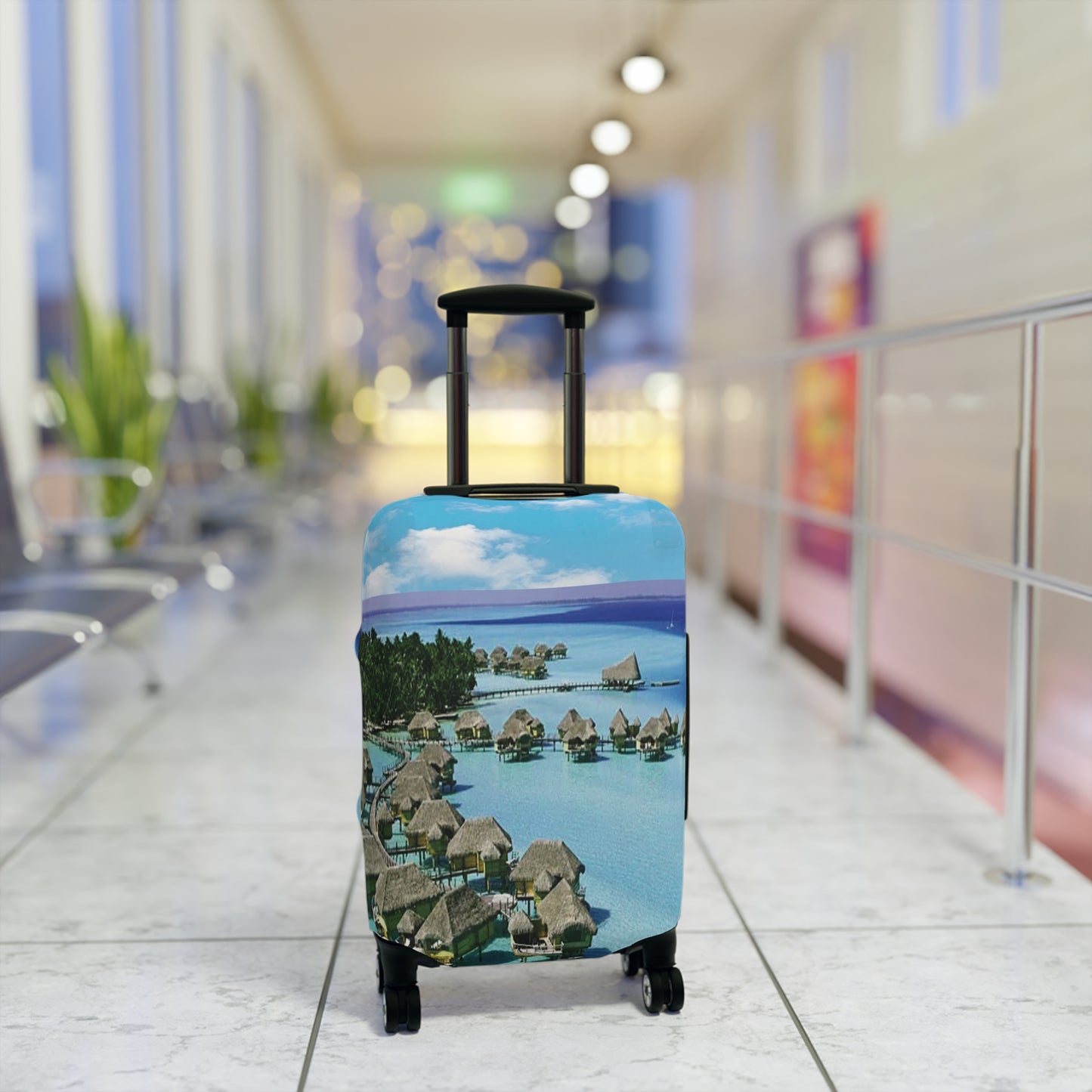 Island Escape Luggage Cover