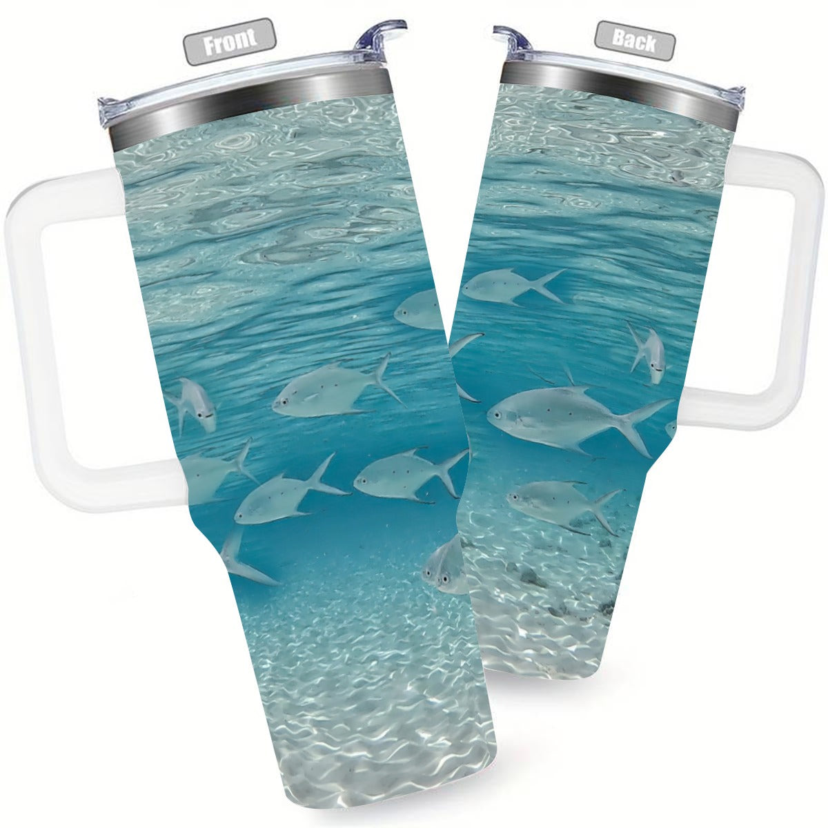 Ocean Drift 40 oz Tumbler - Respectez Le Code