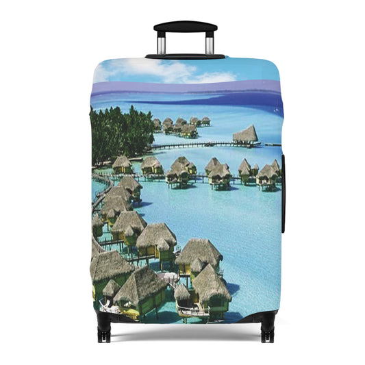 Island Escape Luggage Cover