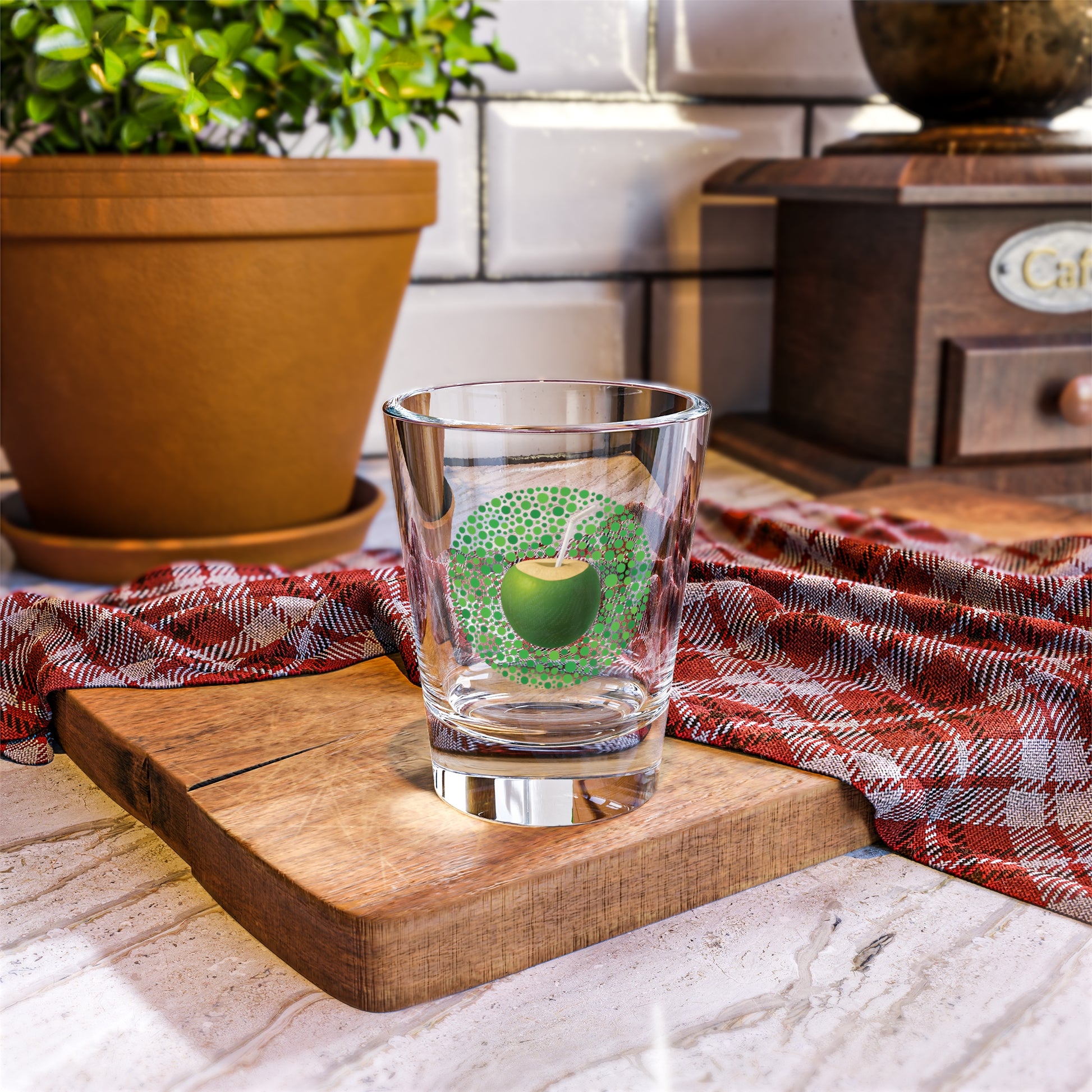 Coconut Spotter Shot Glass - Respectez Le Code