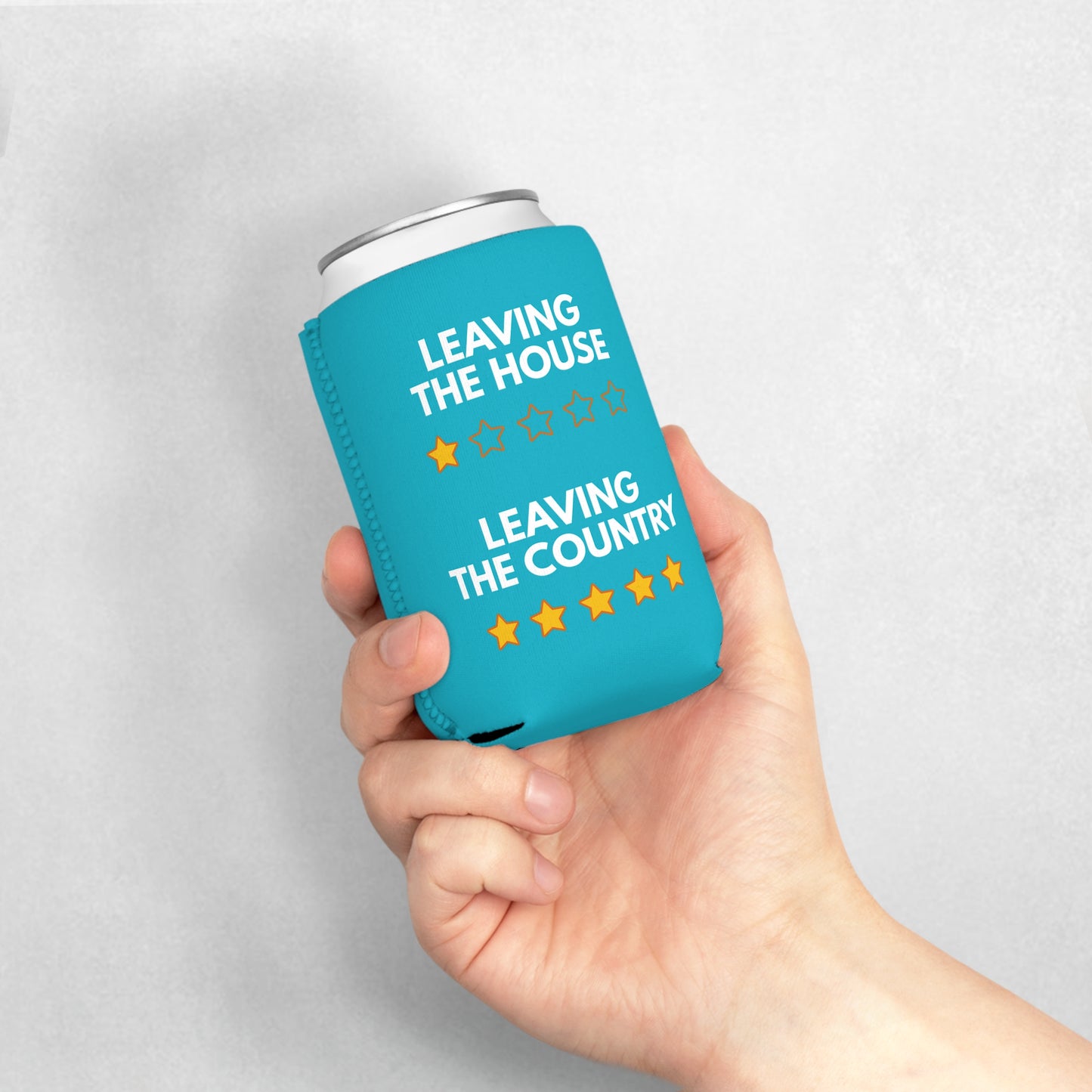 Travel Ratings Can Cooler Sleeve - Respectez Le Code