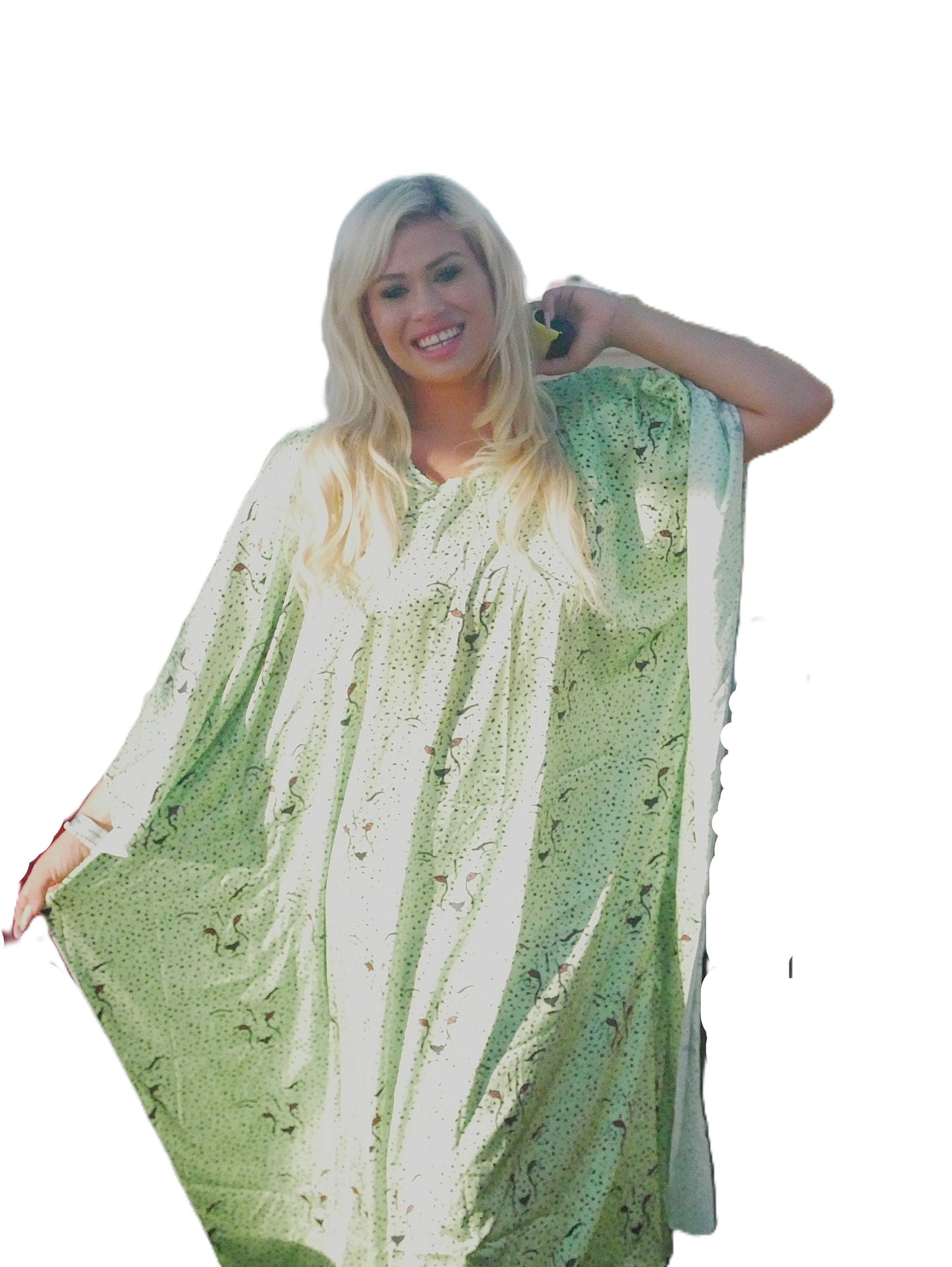 Breezy Elegance Kaftan Robe