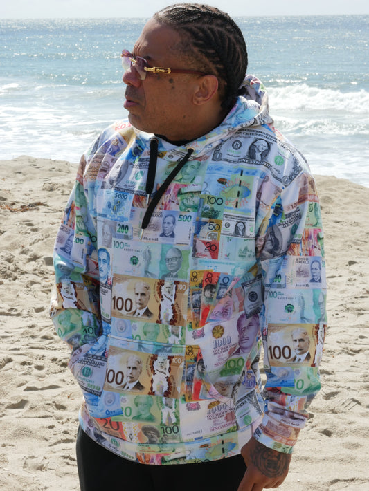 Global Currency Hoodie - Respectez Le Code