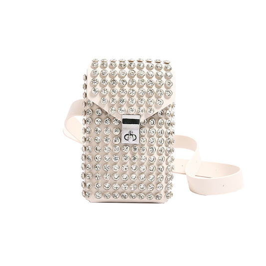 Glow-Getter Rhinestone Crossbody - Respectez Le Code