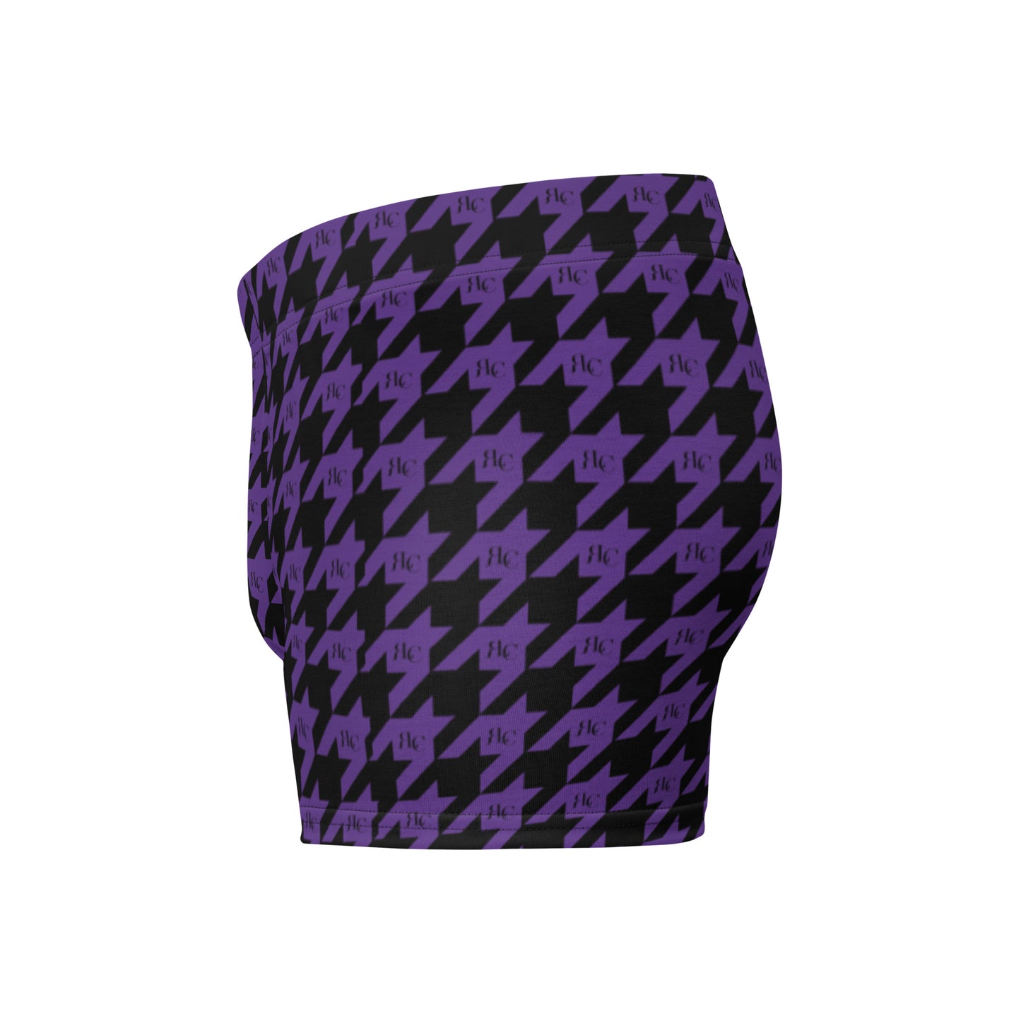 RLC Logo Houndstooth Print Boxer Briefs