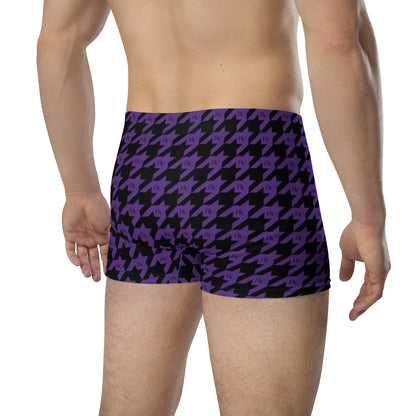 RLC Logo Houndstooth Print Boxer Briefs