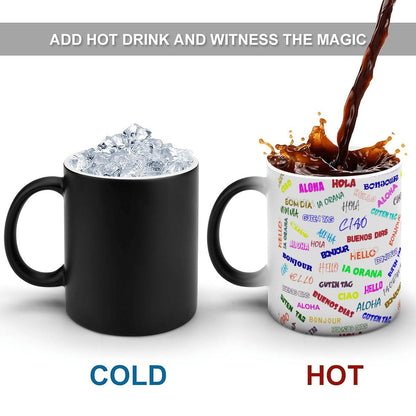 Colorful Language Color-Changing Mug - Respectez Le Code