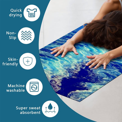 WanderWell Quick-Dry Yoga and Fitness Towel - Respectez Le Code