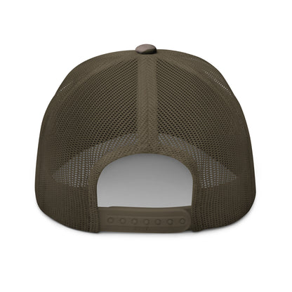 RLC Signature Camo Outdoor Trucker Hat - Respectez Le Code