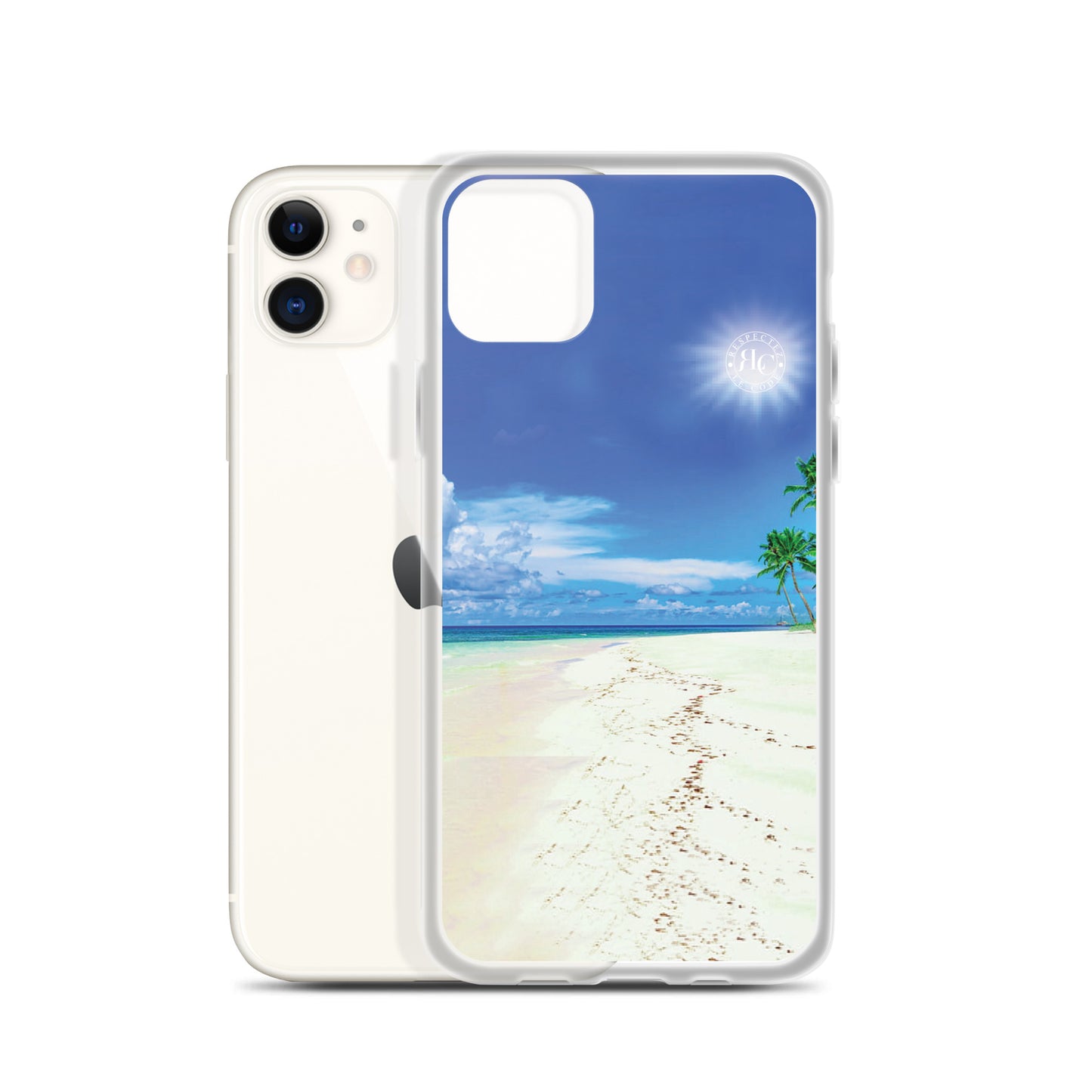 Seaside Serenity iPhone® Case - Respectez Le Code