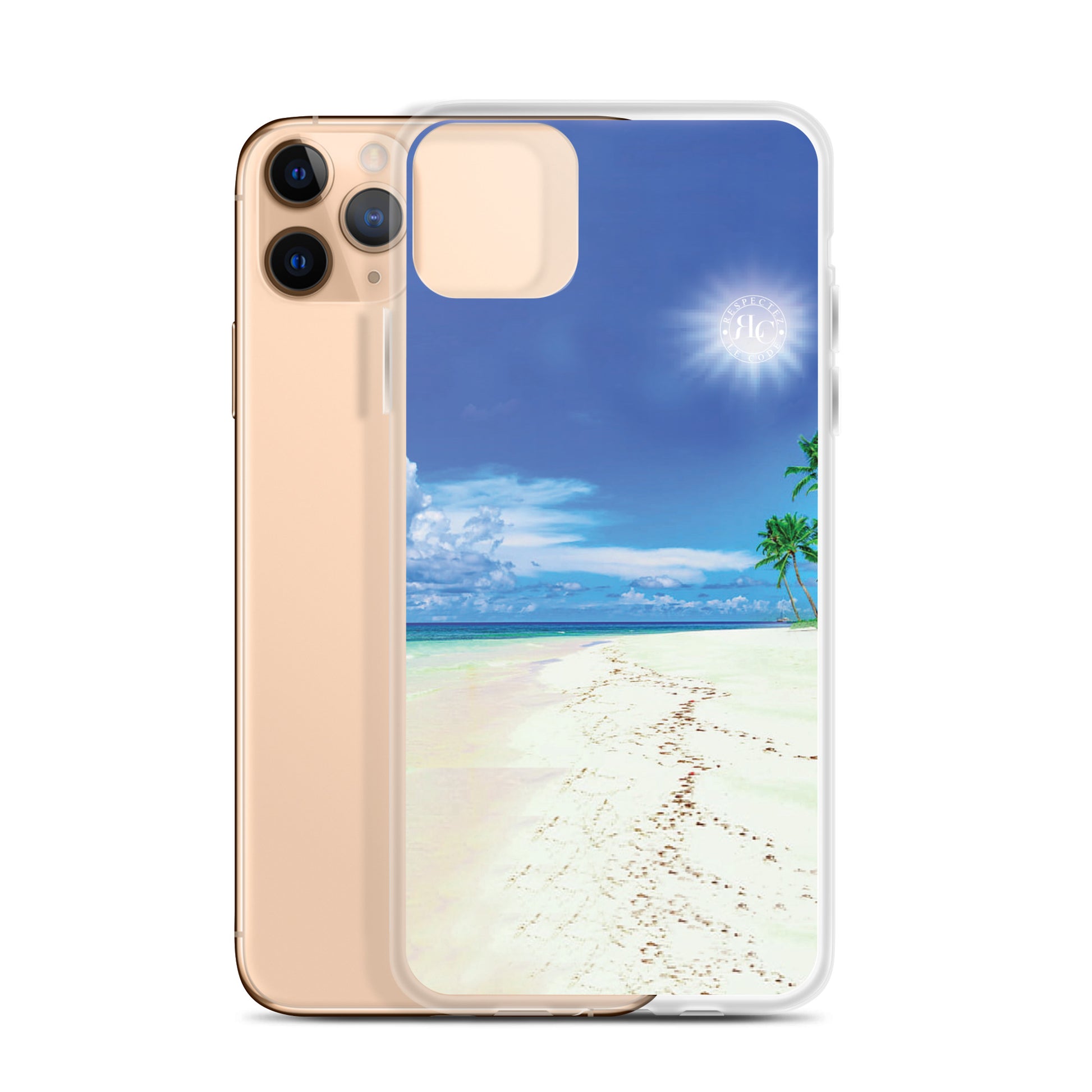 Seaside Serenity iPhone® Case - Respectez Le Code