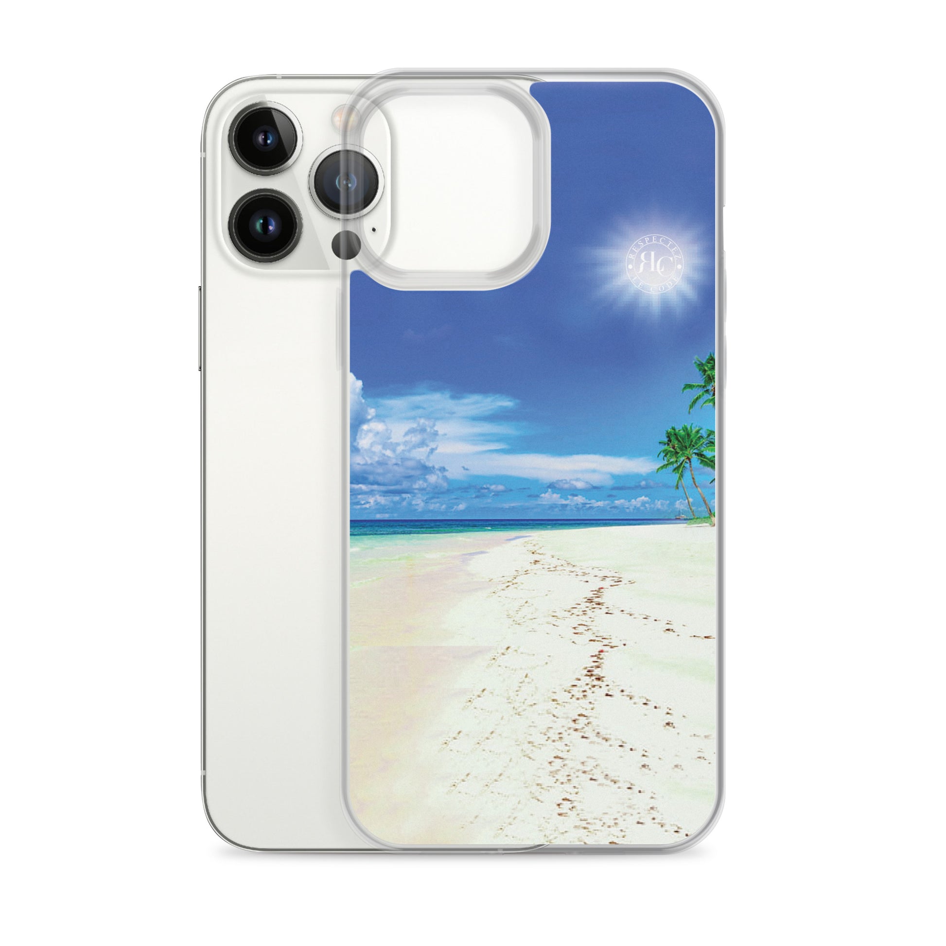 Seaside Serenity iPhone® Case - Respectez Le Code