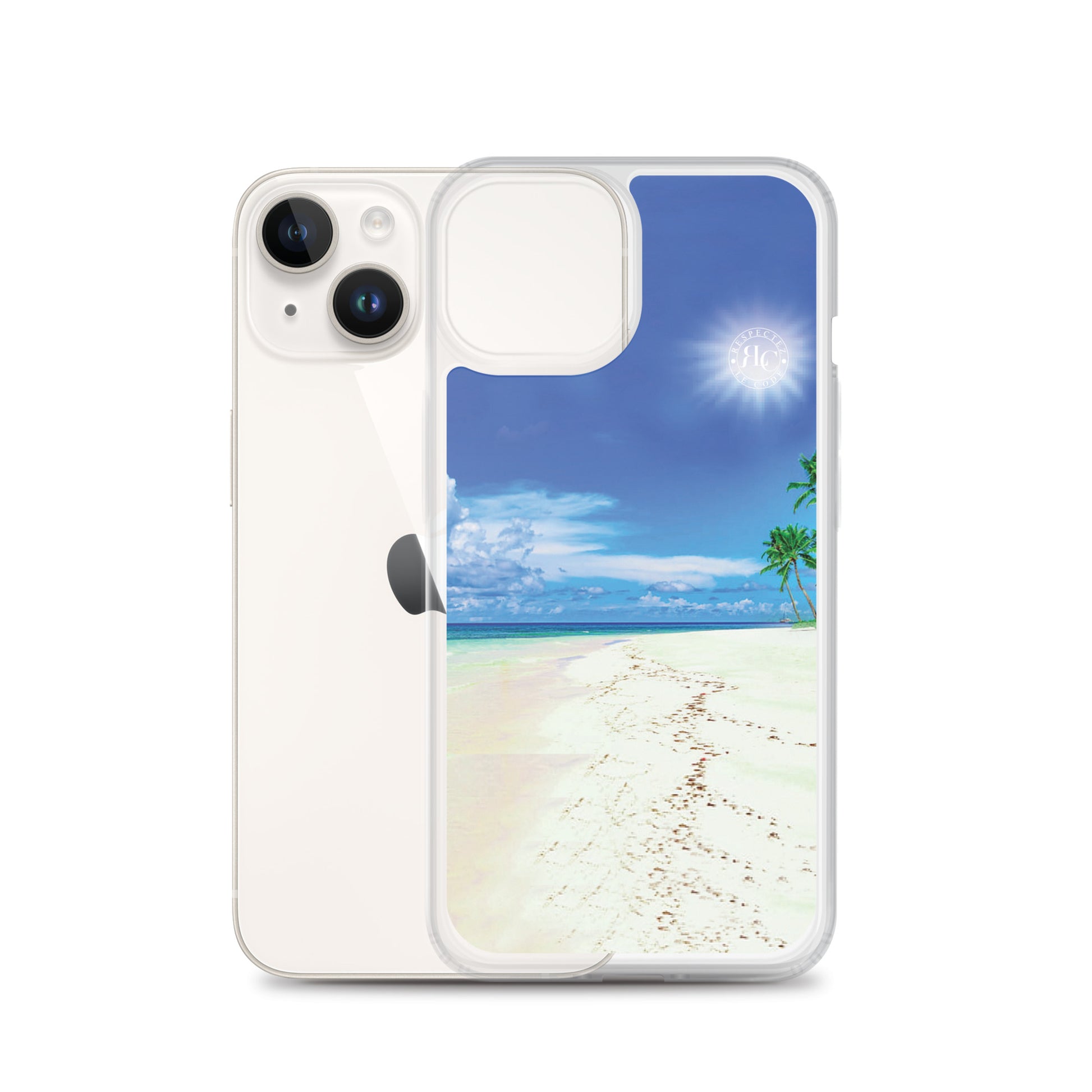 Seaside Serenity iPhone® Case - Respectez Le Code