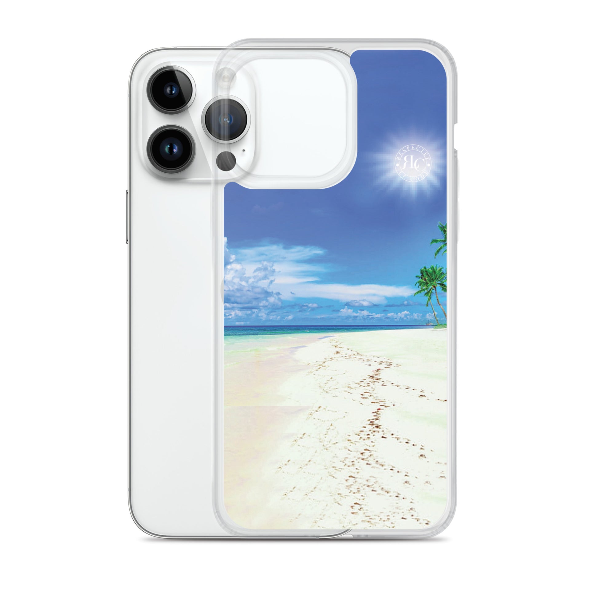 Seaside Serenity iPhone® Case - Respectez Le Code