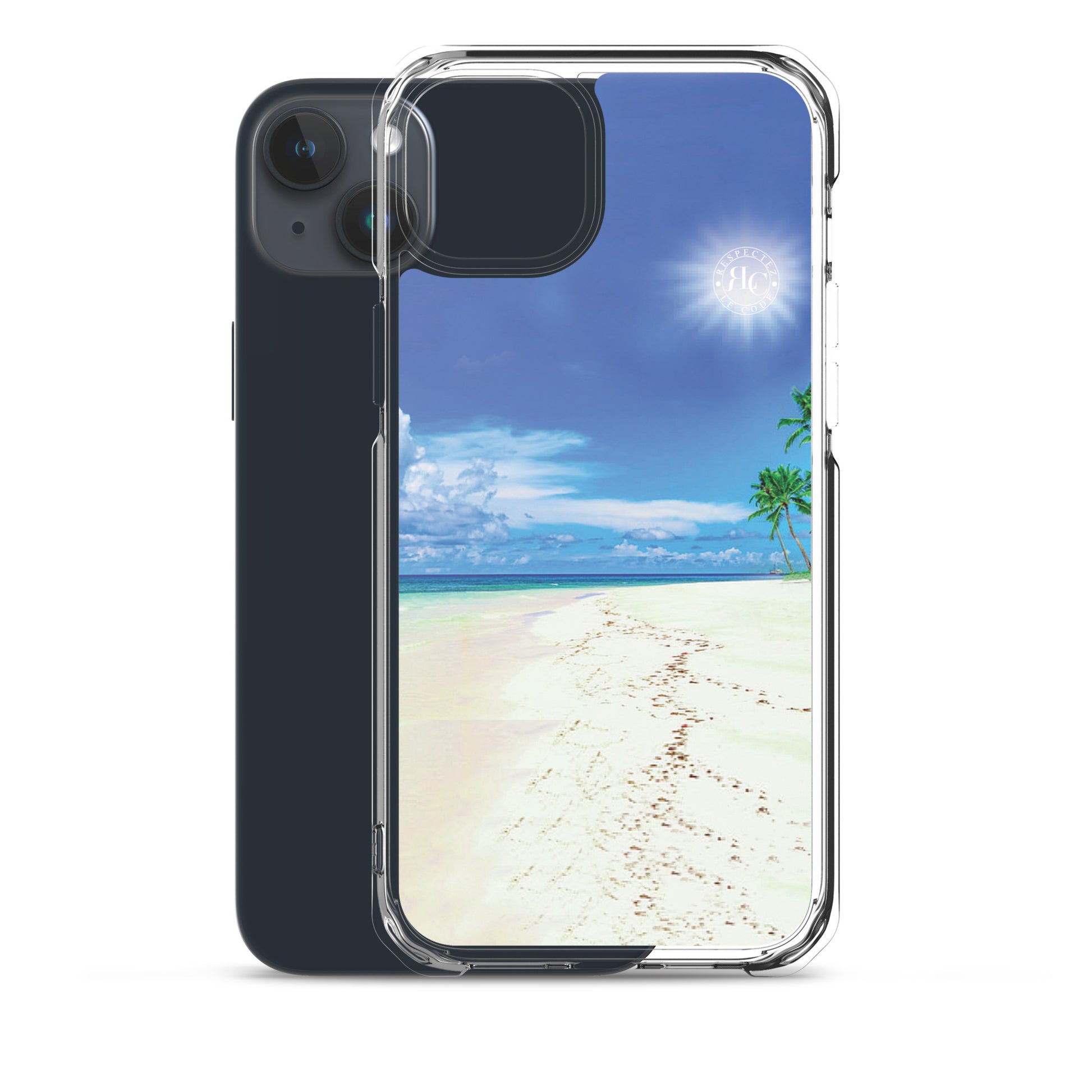 Seaside Serenity iPhone® Case - Respectez Le Code