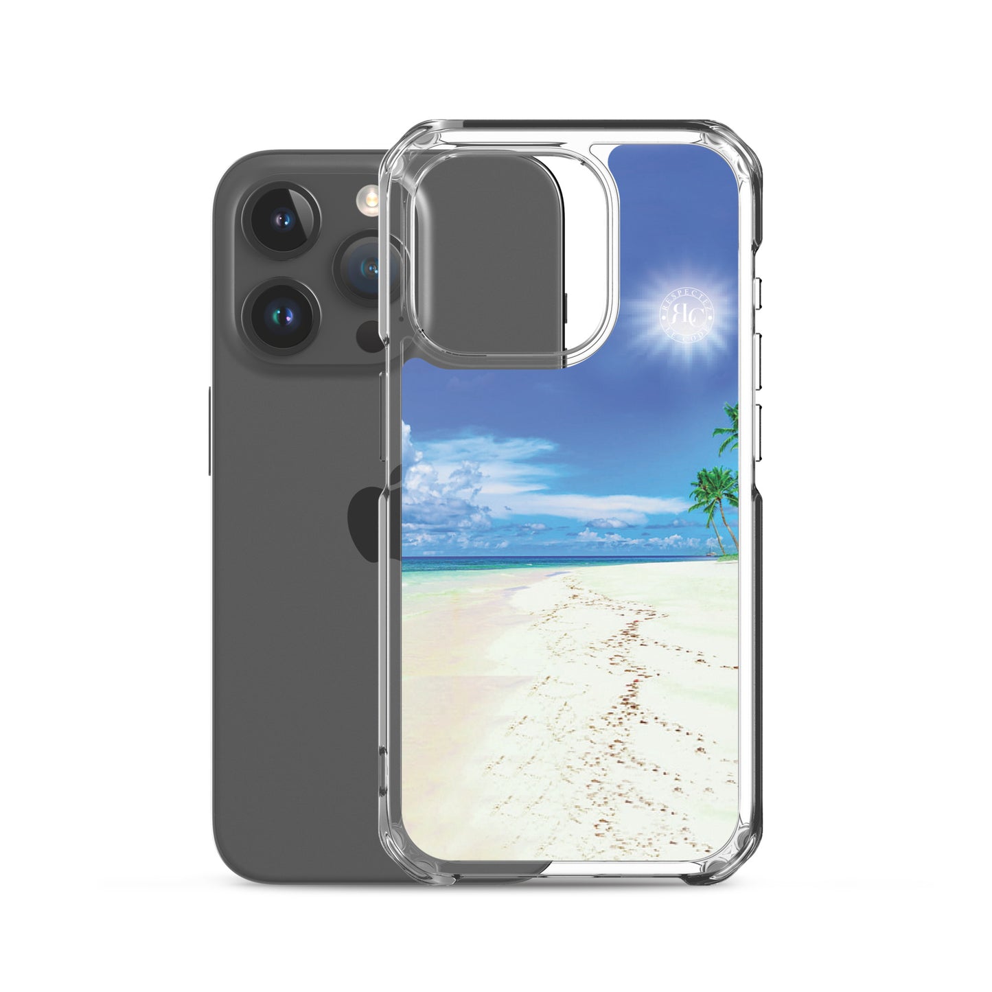 Seaside Serenity iPhone® Case - Respectez Le Code