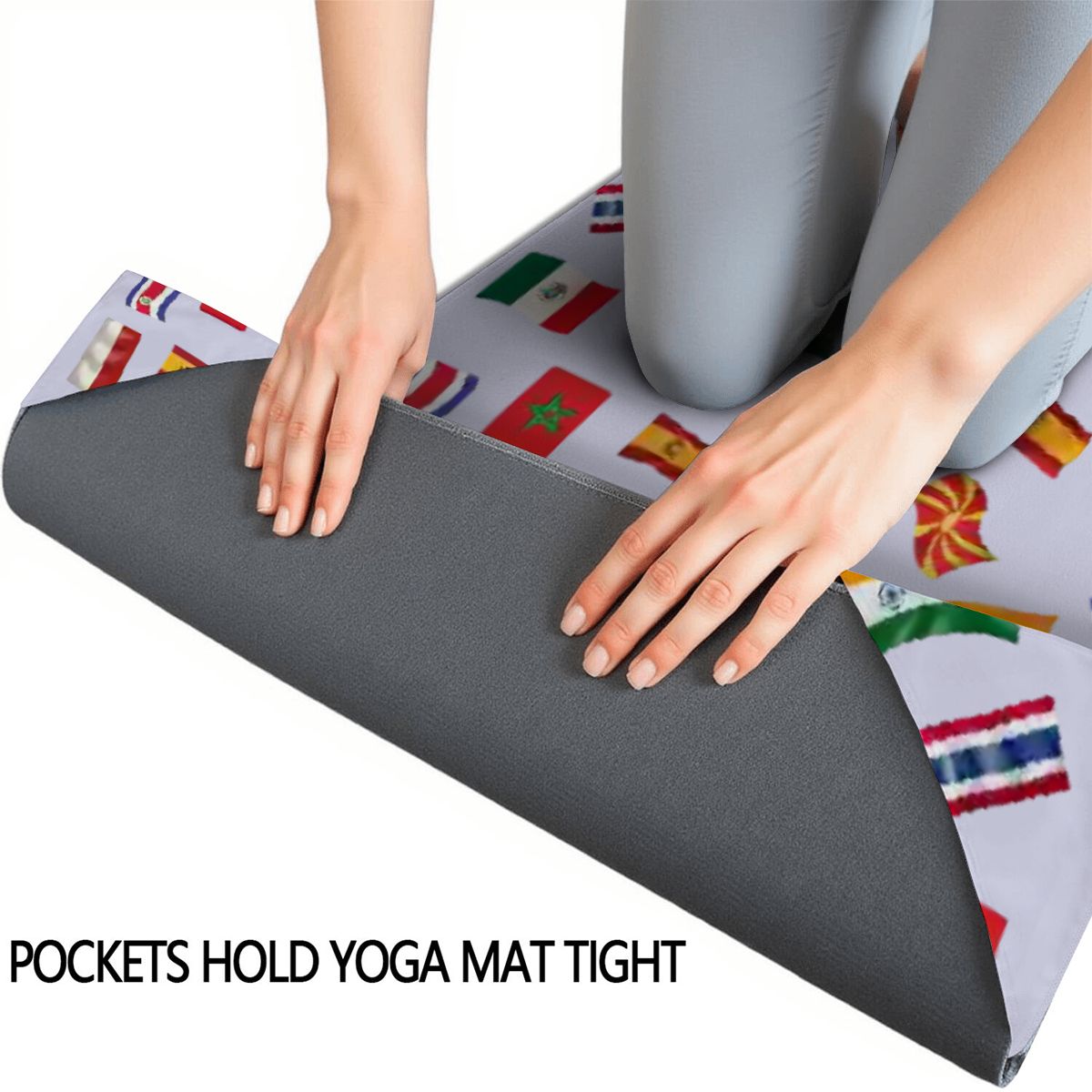 WanderWell Quick-Dry Yoga and Fitness Towel - Respectez Le Code