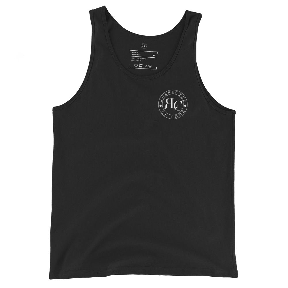 RLC Logo Printed Tank Top - Respectez Le Code