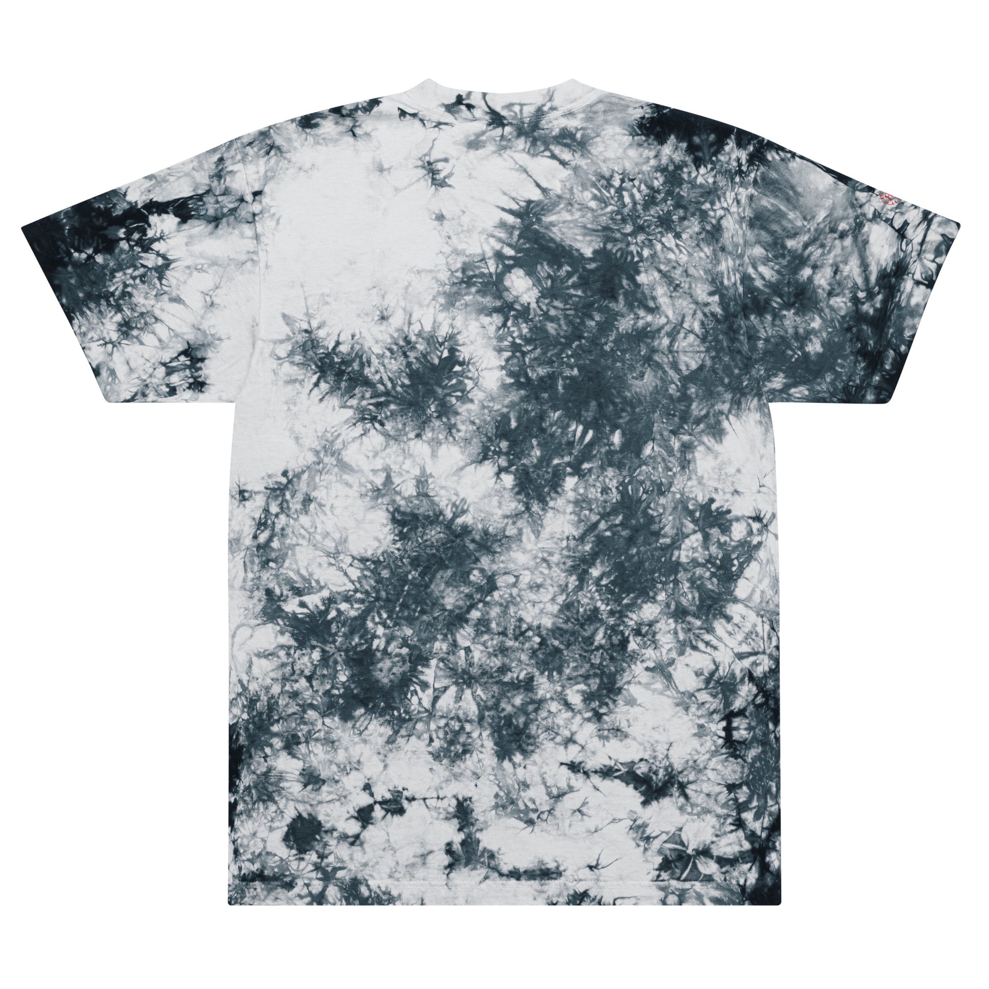 Respect is Not Equal to Fear Embroidered Tie-Dye T-Shirt - Respectez Le Code