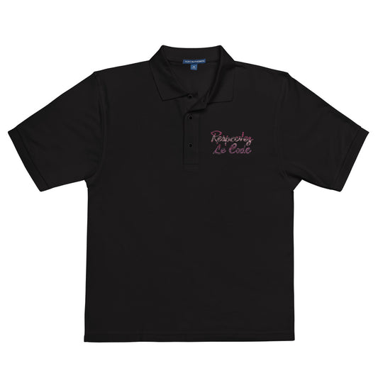 Le Tigre Violet Men's Premium Polo