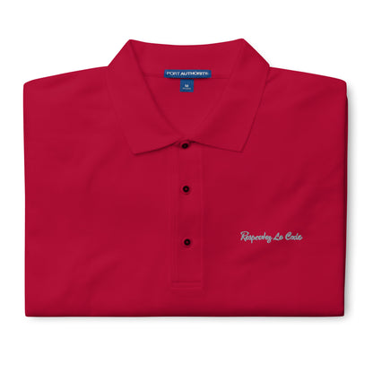 RLC Signature Logo Men's Premium Polo - Respectez Le Code