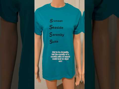 SSSS Sunset Seaside Serenity Suite Tee