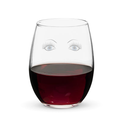 Eye Catching Stemless Wine Glass