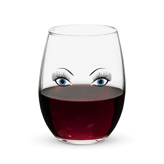 Eye Catching Stemless Wine Glass