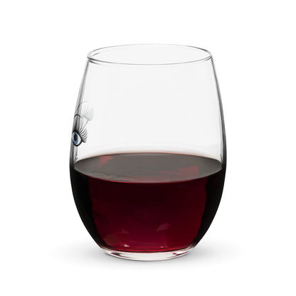 Eye Catching Stemless Wine Glass