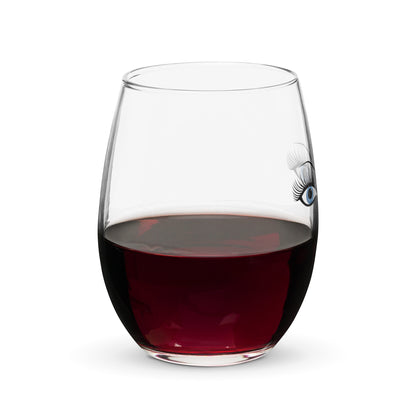 Eye Catching Stemless Wine Glass